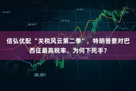 信弘优配 “关税风云第二季”，特朗普要对巴西征最高税率，为何下死手？